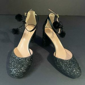 Kate Spade Gliter Abigail Ankle Strap Pumps Heels